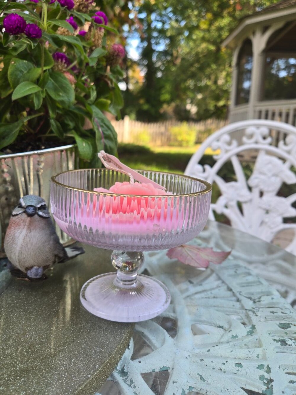 Rose candle - Picture 10 of 16